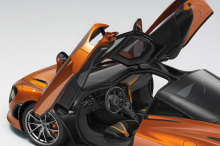 mclaren 720S orange arrière portières