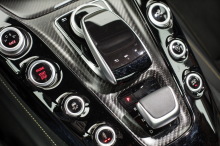 Mercedes AMG GT R console