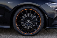 New Mercedes CLA 2019 Edition 1 black and orange rims