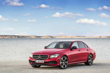 Nouvelle Mercedes Classe E 2016 vue avant