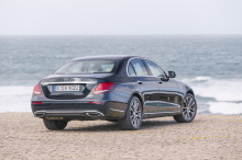 mercedes classe e vue arrière
