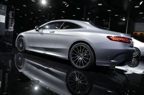Mercedes Classe S Coupé restylée Francfort 2017 3/4 arrière