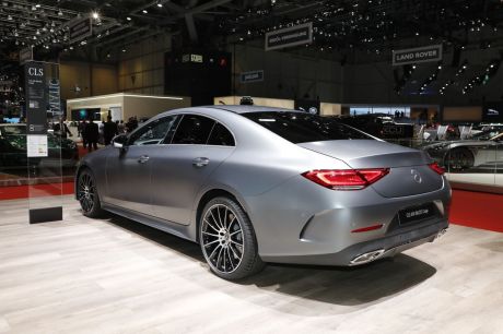 Mercedes CLS 3 grise vue arrière salon de Genève 2018