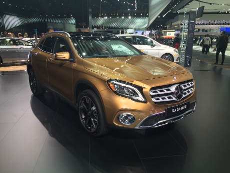 mercedes gla 2017 restylé detroit 2017 NAIAS
