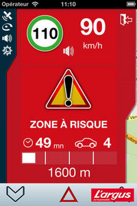 Coyote : signalement des radars-tronçons et nouvelle appli