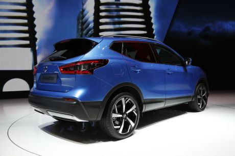 vue arrière du nissan qashqai 2017