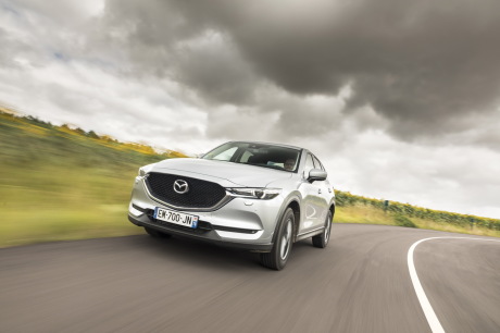 mazda cx 5 2017 en virage