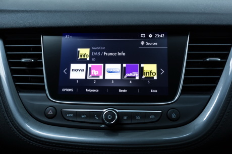 Opel Grandland X écran tactile de 8 pouces