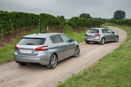 Peugeot 308 Volkswagen Golf 7 avis fiabilité