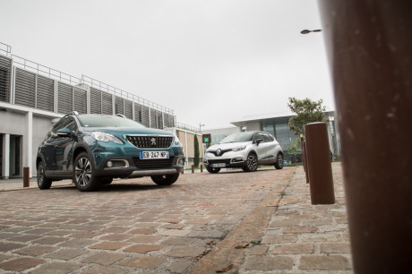 Peugeot 2008 et Renault Captur
