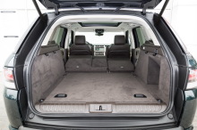Land Rover Range Rover Sport SD4 coffre