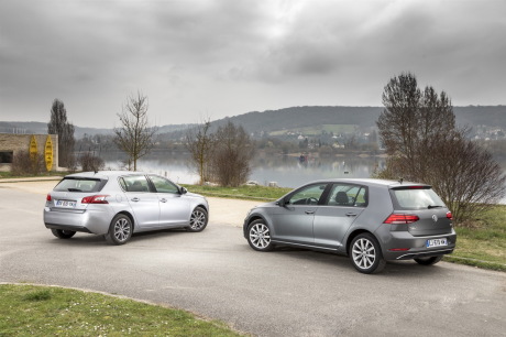 nouvelle golf 2017 vs peugeot 308