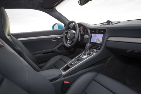 Porsche 911 2016 type 991 restylée vue de la planche de bord