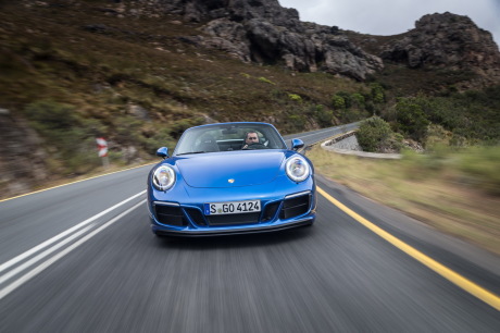 test routier de la 911 GTS 2017