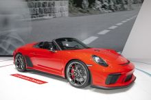 Porsche 911 Speedster Concept red