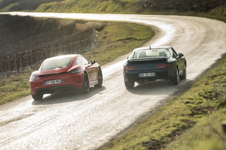 comparatif porsche 718 cayman vs porsche 968
