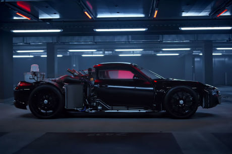 Porsche 918 Spyder rolling chassis