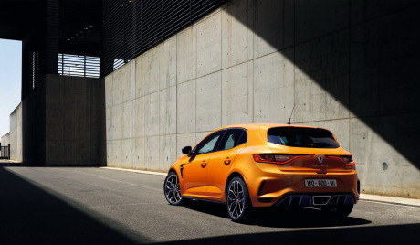 Renault mégane RS 2018 statique arrière gauche