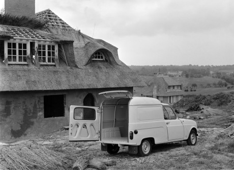 Renault 4 Fourgonnette vue arrière