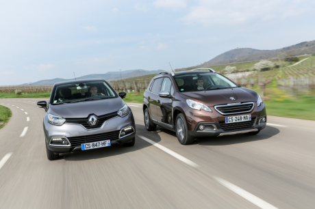 renault captur vs peugeot 2008
