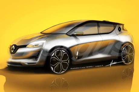 Renault Clio 5 dessin