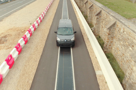 renault kangoo ZE route electrique
