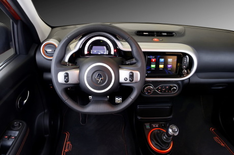 Renault Twingo GT 2017 planche de bord
