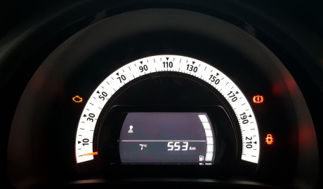 Renault Twingo 2017 compteurs
