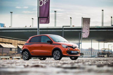 Renault Twingo GT 2017 orange avant droit