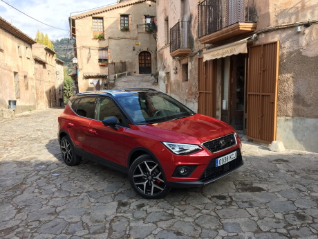 seat arona vue avant