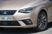 calandre de la nouvelle seat ibiza essence
