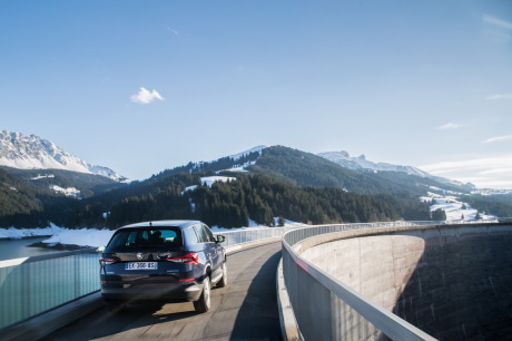Avec le moteur TSI 125, le Kodiaq n'est disponible qu'avec la transmission 4x2.