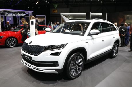 Skoda Kodiaq Scout 3/4 avant