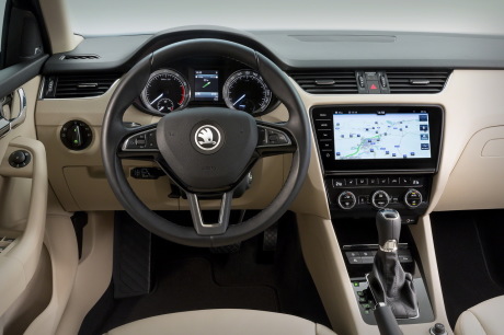 Planche de bord Skoda Octavia restylée 2017