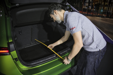 Skoda Scala open chest Didier Ric Largus.fr mesure
