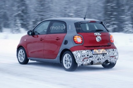 Smart Forfour Brabus 2016 vue arrière