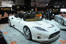 Spyker C8 Aileron au salon de geneve 2010