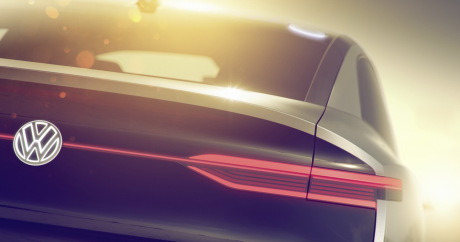 suv electrique concept 2017 de volkswagen vue arrière