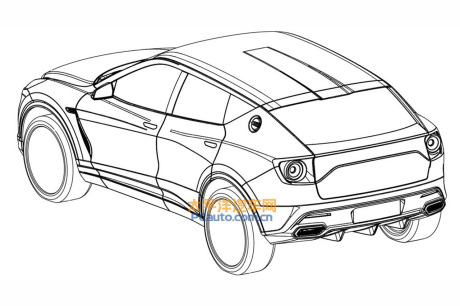 Lotus SUV dessin