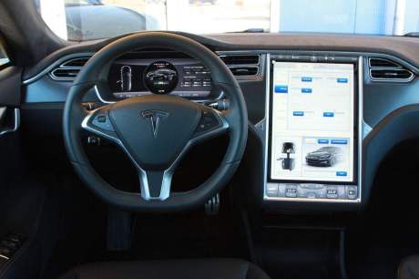 intérieur Tesla S P85D