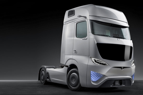 Tesla truck 2017 vue avant
