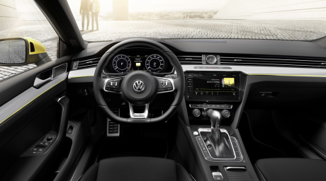 Volkswagen Arteon R-Line 2017 vue de la planche de bord