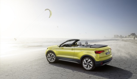 Volkswagen T-Cross Breeze concept 2016 vue arrière
