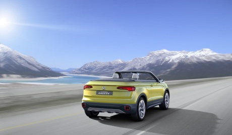 Volkswagen T-Cross Breeze concept 2016 vue arrière