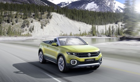 Volkswagen T-Cross Breeze concept 2016 vue avant