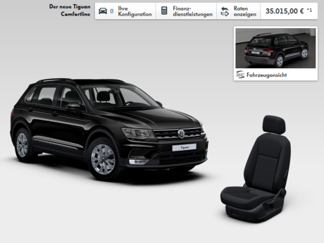 Configurateur vw