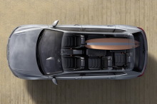 Volkswagen Tiguan Allspace vue de dessus couleur grise
