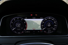 VW Golf 2017 carat Exclusive compteurs 100% numérique