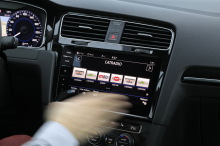 VW Golf 2017 carat Exclusive commandes gestuelles