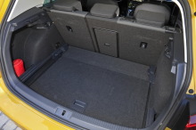 VW Golf 2017 coffre
